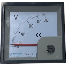 72x72mm 500V Analog Voltmetre