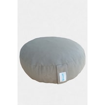 Mirzade Yuvarlak Puf Minderi 45x45-koyu Gri Diğer