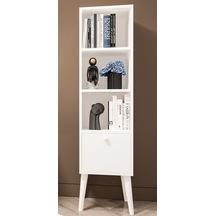 Rosepal Mobilya Major Beyaz Kitaplık