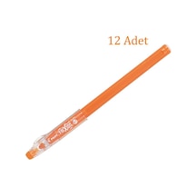 Pilot Frixion Ball Stick Roller Silinebilir Jel Kalem 0.7 mm Turuncu F04-O 12 Adet