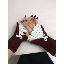 Bordo - Beyaz