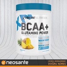 Xtreme Bcaa+ Glutamine Power 500G (Aroma Seçenekli) + Hediye