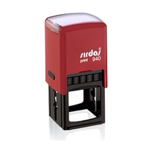 Mobi Stamps Standart Kaşe Otomatik Kare 39mmx39mm 940 Çok Renkli