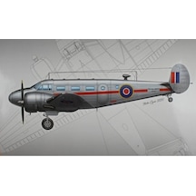 Beechcraft C-45 Expeditor Royal Navy Pm Model Demonte Plastik Uçak Maket Kiti