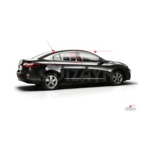 S-Dizayn  Renault Fluence Krom Cam Üst Çıtası 4 Prç 2010 Üzeri