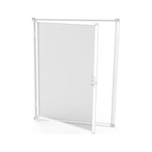Kamataş Menteşeli Pencere Sinekliği Beyaz En: 0-70 Cm. Boy: 0-130 Cm
