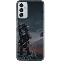 Samsung Uyumlu Galaxy A04S Kilif Silikon Desen Warrior 1653 556613433