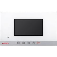 Audio 4.3" Görüntülü Diafon Beyaz Bus Plus 001180