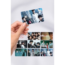 Weak Hero Class - K Drama Dizi Kart Kaplama Yapışkanlı Folyo Sticker 8 Adet Çok Renkli