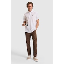 U.s. Polo Assn. Erkek Kahverengi Pantolon Kanvas-chino 50322310-vr029 U.s. Polo Assn. Erkek Kahverengi Pantolon Kanvas-chino 50322310-vr029