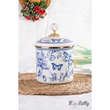 Miss Betty Blue Life 12 Cm Emaye Kavanoz