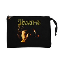The Doors The Doors Siyah Clutch Astarlı Cüzdan / El Çantası Siyah