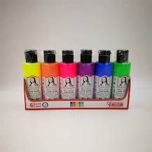 Monalisa Akrilik Boya Multi Fosforlu 6X70 Ml Sd1006F