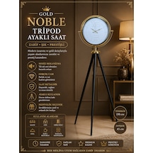 Gold Noble Radiance Tripod Ayaklı Saat