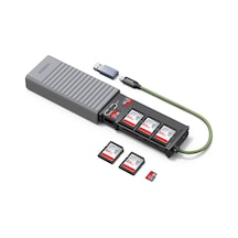 Ugreen Usb-c & Usb-a Kart Okuyucu Ve Kart Saklama Ünitesi, Sd/micro Sd/sım Kart Destekli, 11 Yuvalı, 55899