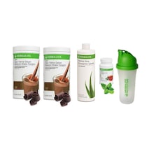 Çikolata Shake 2 Adet - Bitkisel Kontsantre Çay 50 Gr - Aloe Vera - Başlangıç Seti