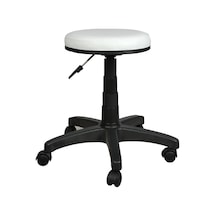 Bürocci Plastik Ayaklı Tabure-Beyaz-2999G0109