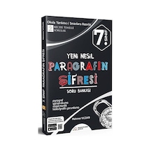 7.Sınıf Yeni Nesil Paragrafın Şifresi Soru Bankası  -  Mehmet Vicdan  -  Paragrafın Şifresi