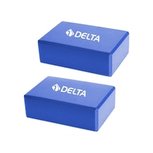 Delta Çiftli Yoga Blok - 2 Adet Yoga Block - Eva Yoga Bloğu Seti
