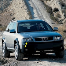 Audi A6 Allroad Quattro 00-05 Sağ Ön Far Altı Krom Çıta 4b0807174