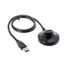 Parcbeny 5552 1 Metre Usb 3.0 Standlı Dişi Erkek Uzatma Kablosu 1 Metre Usb 3.0 Erkek Dişi Uzatma Dock Standlı İstasyonlu Kablo