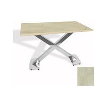 İks Masa Kromnikel 70x120 - Werzalit, Allzalit Yada Wermodin Tabla - Golden Marble Çok Renkli