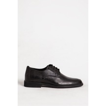 Siyah Dericlub 02457 Gerçek Deri Klasik Erkek Ayakkabı