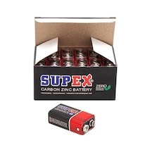 Supex 6f22 9 Volt Pil 12 'li Paket