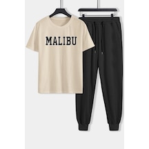Uyguntarz Malibu 2'li Eşofman Takımı Bej