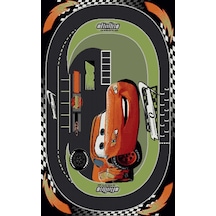 Eko Halı Eko Kids Kds 02 Cars Multy Hav Toz Vermez Çocuk Odası Halısı - 120x180 Multi