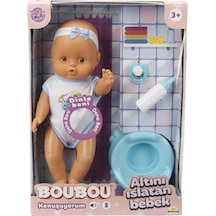 Mey İthalat 2030121 Boubou Altını Islatan Ve Konuşan Bebek Seti 30 Cm