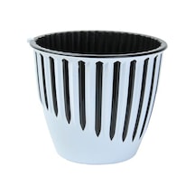 Omnipazar So-pyn4 Piyano Dekoratif Saksı 1.9 Litre No 4 Beyaz