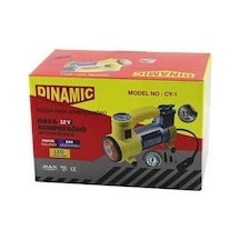 Oto - Araç Hava Kompresörü Kamyon - Otobüs - Dc/12v-13.5v - 15amp - 150psı - Bar Gösterge - Led Aydınlatma Cy-1 Bx40