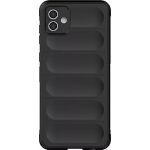 Samsung Galaxy Uyumlu - A06 Kılıf Optimum Silikon - Siyah