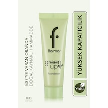 Flormar Yarı Mat Bitişli Su Bazlı Vegan Fondöten- Green Up Foundation-003 Ivory Nude-4251903322225