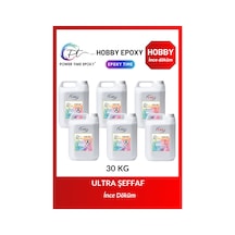 30 Kg Power Time Hobby Epoxy/ Şeffaf Epoksi Reçine Ince Döküm