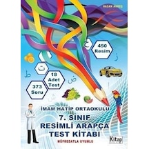 7.Sınıf Resimli Arapça Test Kitabı -  Kitap Dünyası