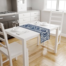 Adawall Blue Daisy Runner
