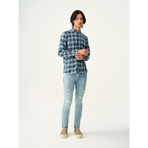 LOFT Justin Skinny Fit Erkek Pantolon Lf2036104 Q1.v1 Denim