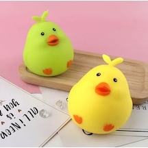 Sevimli Civciv Squishy Renkli Yumuşak Stres Atıcı Squishy - 1 Adet