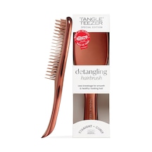 Ultimate Detangler Chrome Choc Bronze Islak Ve Kuru Düz Ve Kıvırcık Saçlar İçin Saç Fırçası Tarak