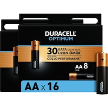 Duracell Optimum LR6/MN1500 1.5 V AA Alkalin Pil 16’lı Paket