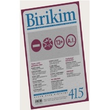 Birikim Sayı 415 - Kasım 2023