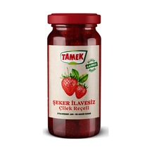 Tamek Stevialı Şeker İlavesiz Çilek Reçeli 290 G - 6 Adet Tarı