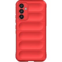Samsung Galaxy  Uyumlu,  A05s Kılıf Optimum Silikon - Kırmızı