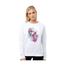 Anime Tokyo Ghoul Anteiku Baskılı Beyaz Kadın Sweatshirt (528341540)