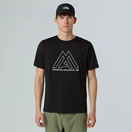 The North Face M Ma 24/7 Short Sleeves Tee Erkek T-shırt Nf0a893zjk31 Siyah - Siyah