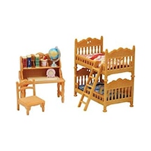 Sylvanian Families Çocuk Yatak Oda Seti Abanoz - Beyaz