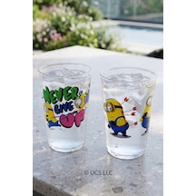 Minions Lisanslı 2'li Su Bardağı 400 Cc Çok Renkli
