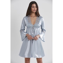 Pierre Cardin 6325 Kadın Saten Altılı Set - Mist Mist